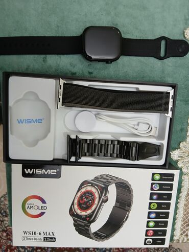 Smart saatlar: Smart saat, Sensor ekran, rəng - Qara