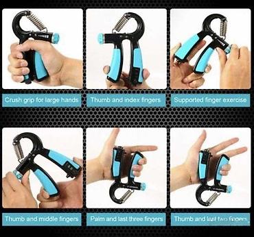 dzakovi za udaranje: SPRAVA ZA JAČANJE ŠAKE - HAND GRIP ZA TRENING RUKE 10-40KG | Lak za — 3