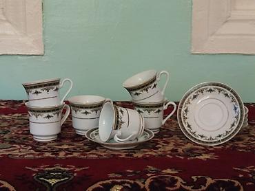 caydan caynik: Çay dəsti, rəng - Ağ, Farfor — 2