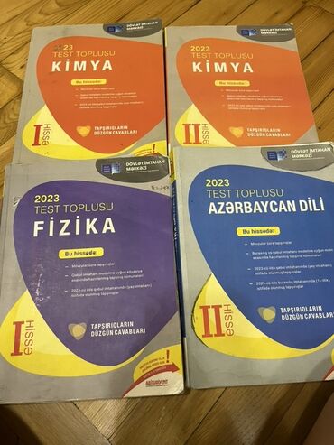 kimya test pdf: 2023-cü il üçün Dövlət İmtahan Mərkəzi tərəfindən hazırlanmış Kimya