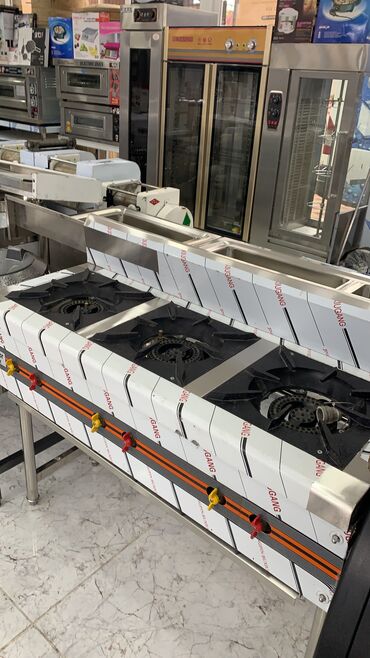 Печи, плиты: Газ плиты для кафе — 15