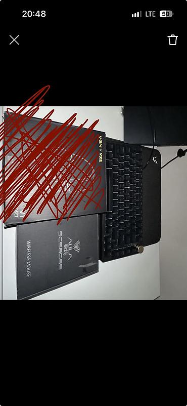 Игровой комплект периферии: 1) Гарнитура VGN x VXE V1 Gaming Headset