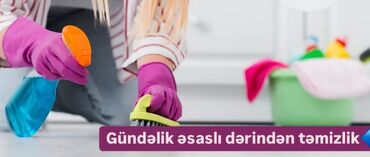qarabağda iş: Salam.Temizlik işine gedirem ev,ofis,obyekt fərq etməz qiymet