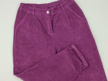 Women: Material trousers for women, size XL (EU 42)