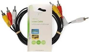 Kablovi i adapteri za kamere: Nedis Stereo Video kabl – 3x RCA (muški) na 3x RCA (muški) - Tip — 16