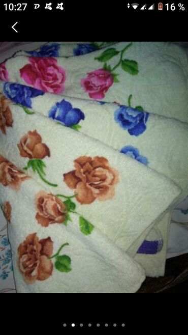 вафельные полотенца: Полотенца для лица, кухонные по 250 сом