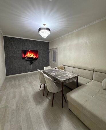новый дом с ремонтом: 2 комнаты, 50 м², 105 серия, 4 этаж, Евроремонт