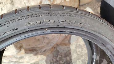 traktor disqisi: İşlənmiş Şin 255 / 35 / R 20 — 2