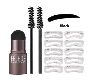 Šminka: Puder pečat za oblikovanje obrva gratis 10 šablona Cena: 1100din — 7