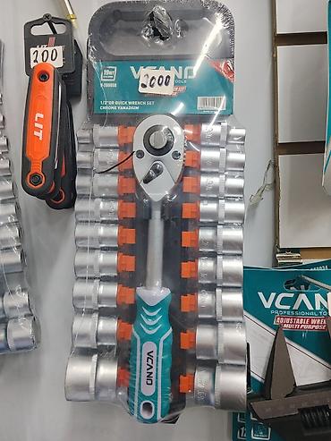 рашковый ключ: Набор торцевых головок VCAN с трещоточным ключом - Комплектация — 1