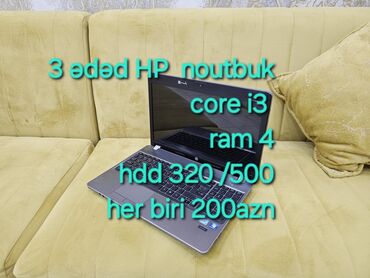 HP: HP 15.6 ", Intel Core i3, 256 GB