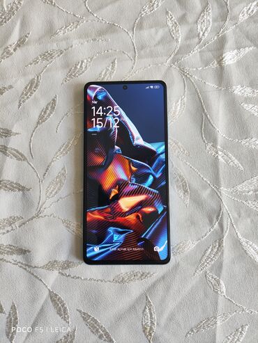 Poco: Poco X5 Pro 5G, 256 GB, rəng - Göy, Düyməli, Zəmanət, Barmaq izi