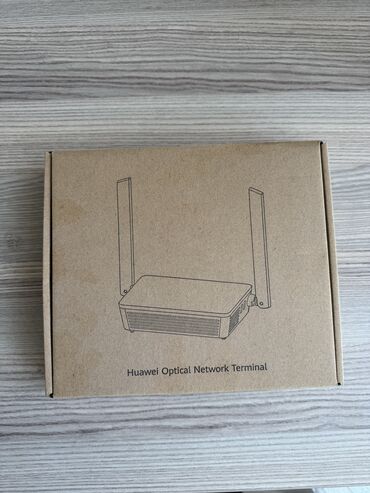 Kompüter ehtiyyat hissələri: Huawei Optic modem Pakobka şəklindədir,qutusu var Artıq qaldığı üçün