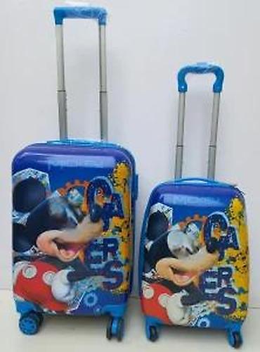 Rančevi, torbe i koferi: Dečiji set kofera – Mickey Mouse dizajn - Set od 2 kofera: veći i — 17