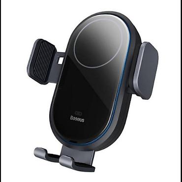 kredit 07: Baseus Light Chaser Wireless Charging Electric Car Mount 15W — 1