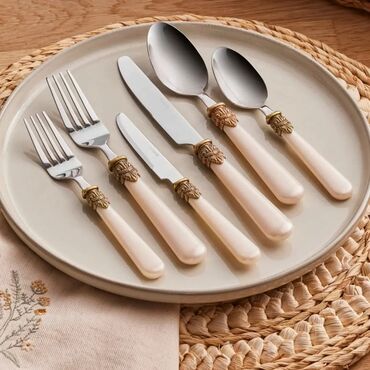 Süfrə ləvazimat dəstləri: Karaca qasiq desti 36parca 6neferlik yeni qutuda fantastikucuz — 4