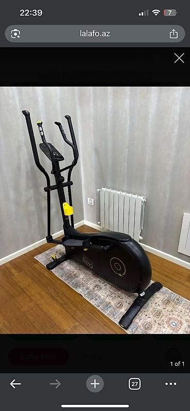 səs kartları: Elliptik trenajor – Domyos EL520 (foto üzrə “520” seriyası) - Kardio — 1