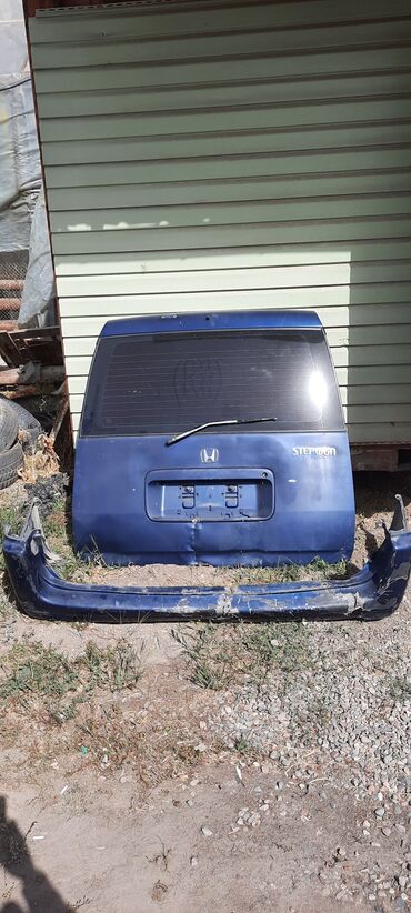 багажник на кришу: Крышка багажника Honda 1999 г., Б/у, цвет - Синий,Оригинал