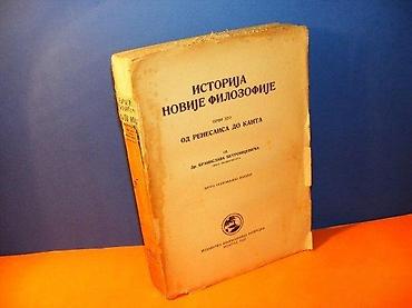 note parfema: Istorija novije filozofije dr branislav petronijević prvi deo : od — 1