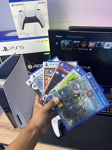 PS5 (Sony PlayStation 5): PlayStation 5 Fat 825GB CFI 1208 Версия: Дисковод Ревизия: 3 Регион — 2