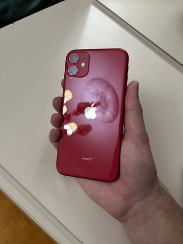 iphone 17 qiymeti: IPhone 11, 128 GB, Qırmızı