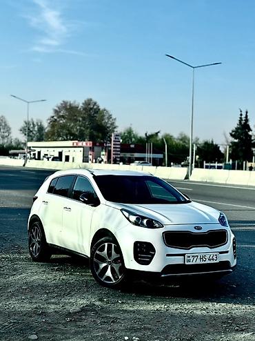 Kia: Kia Sportage – kompakt krossover - Korpus rəngi: ağ - Kuzov: 5 qapılı — 5
