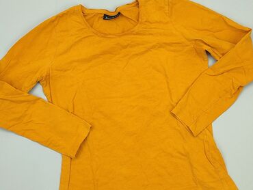 żółte bluzki z długim rękawem: Blouse, Janina, M (EU 38), condition - Good