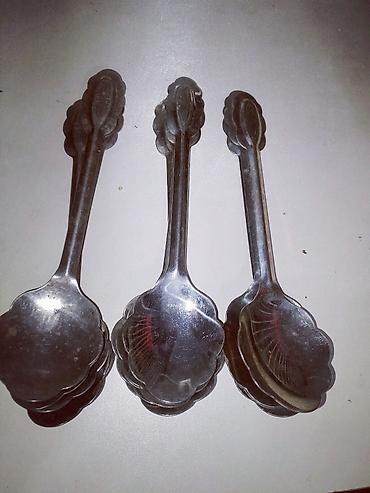 şam qiymətləri: Dekorativ metal şamdan dəsti və qaşıq dəsti.Qədimi və dekarativ — 3