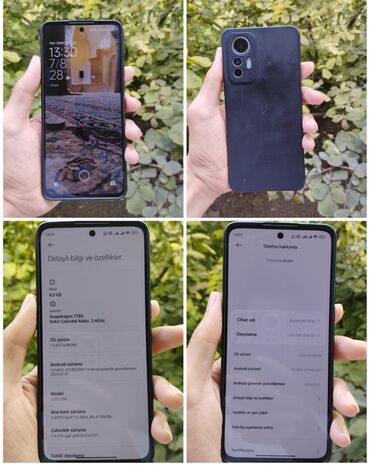 ram ddr 2: Xiaomi Mi 12 Lite, 256 ГБ, цвет - Голубой, 
 Отпечаток пальца, Две SIM карты, Face ID