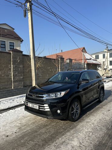 Toyota: Toyota Highlander: 2018 г., 3.5 л, Автомат, Бензин, Кроссовер