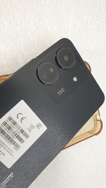 медиа плеер: Redmi, Redmi 13C, Б/у, 256 ГБ, цвет - Черный, 2 SIM