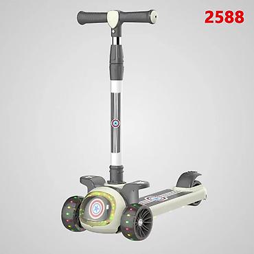 Samokatlar: 🛴🌟 Star LED Uşaq Skuteri – Musiqili və İşıqlı Premium Model Balacalar — 5
