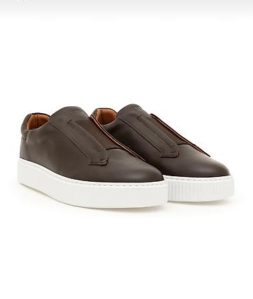 Kişi ayaqqabıları: U.S. Polo Assn. kişi slip-on idman ayaqqabısı - Rəng: tünd qəhvəyi — 3