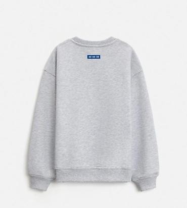pull and: Свитшот Acoola, серый меланж, 3‑нитка (футер с начёсом). - Унисекс — 3