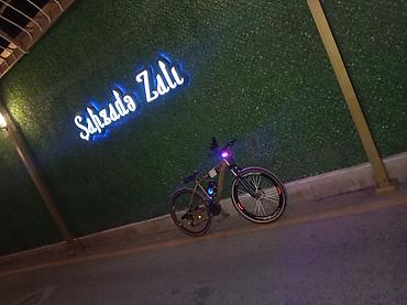 velosiped diski: Salam Velosipet satilir tecili arxa tormuzu birde suret oturuculeri — 1