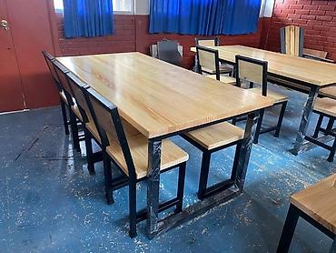 Сборка мебели: Обеденные и рабочие столы в современном стиле (лофт/минимализм) - — 5