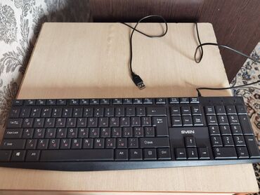 наклейки на клавиатуру ноутбука: Клавиатура Sven. Все клавиши работают исправно. Покупалась 2 месяца