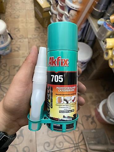 Суперклей: Akfix, Для дерева, В аэрозольном баллоне — 1