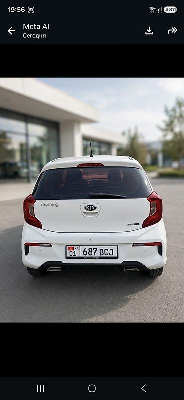 Продажа авто: Kia Morning: 2020 г., 1 л, Автомат, Бензин, Седан — 2