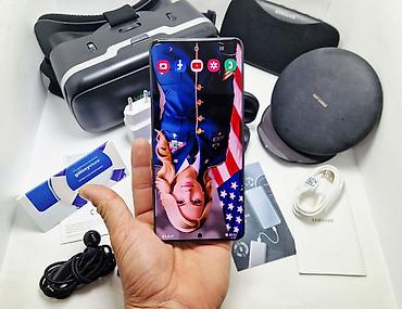 Samsung: Samsung Galaxy S20 Plus, Б/у, 512 ГБ, цвет - Черный, 1 SIM, 2 SIM, eSIM — 1