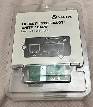 kompüter ram: Vertiv Liebert IntelliSlot UNITY Kartı – IS-UNITY-SNMP / IS-UNITY-DP — 1