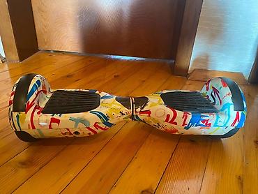 elektro velosipet: Hoverboard (self-balans skuter) - Korpus: rəngarəng qrafiti dizayn — 1