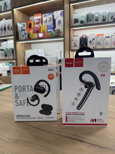 Наушники: Hoco EA4 - Mobile Center/Моби Центр Беспроводные TWS наушники Hoco — 10