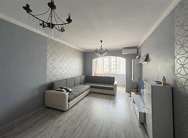 2 комнаты, 76 м², Кок-Жар мкр 106 серия улучшенная, 3 этаж, Дизайнерский ремонт