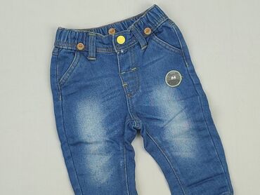Jeansy: Spodnie jeansowe, Ergee, 3-6 m, stan - Bardzo dobry