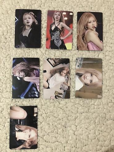 Спорт и хобби: Набор коллекционных фотокарт K‑pop (BLACKPINK) Описание: - — 5