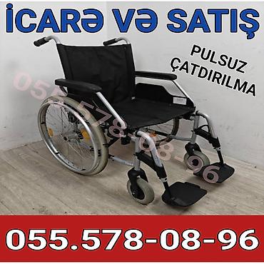 tibbi araba: İcarə və satış üçün əlil arabası - Tip: Manuel təkərli arabası - — 1