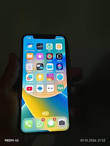 irsad telecom xiaomi note 10: IPhone X, 256 GB, Ağ, Face ID — 1