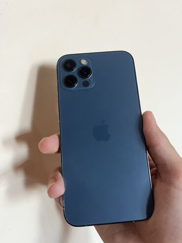 modem qiymeti: IPhone 12 Pro, 128 GB, Pacific Blue, Face ID