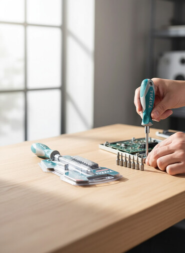 набор рожковых ключей: Набор отвертки TOTAL Screwdriver Set, 12 предметов (Cr-V) Состав: -